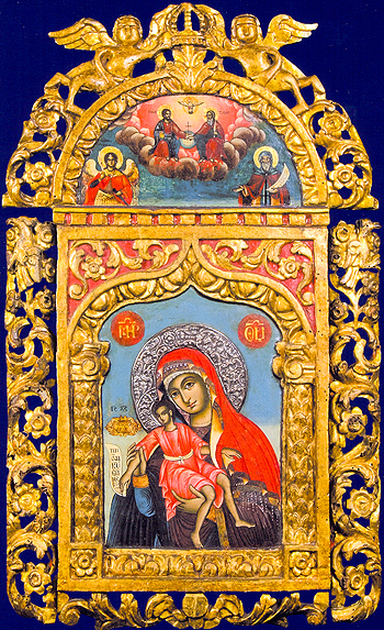 Пресв. Богоматерь Кику (Киккская). XVIII в.